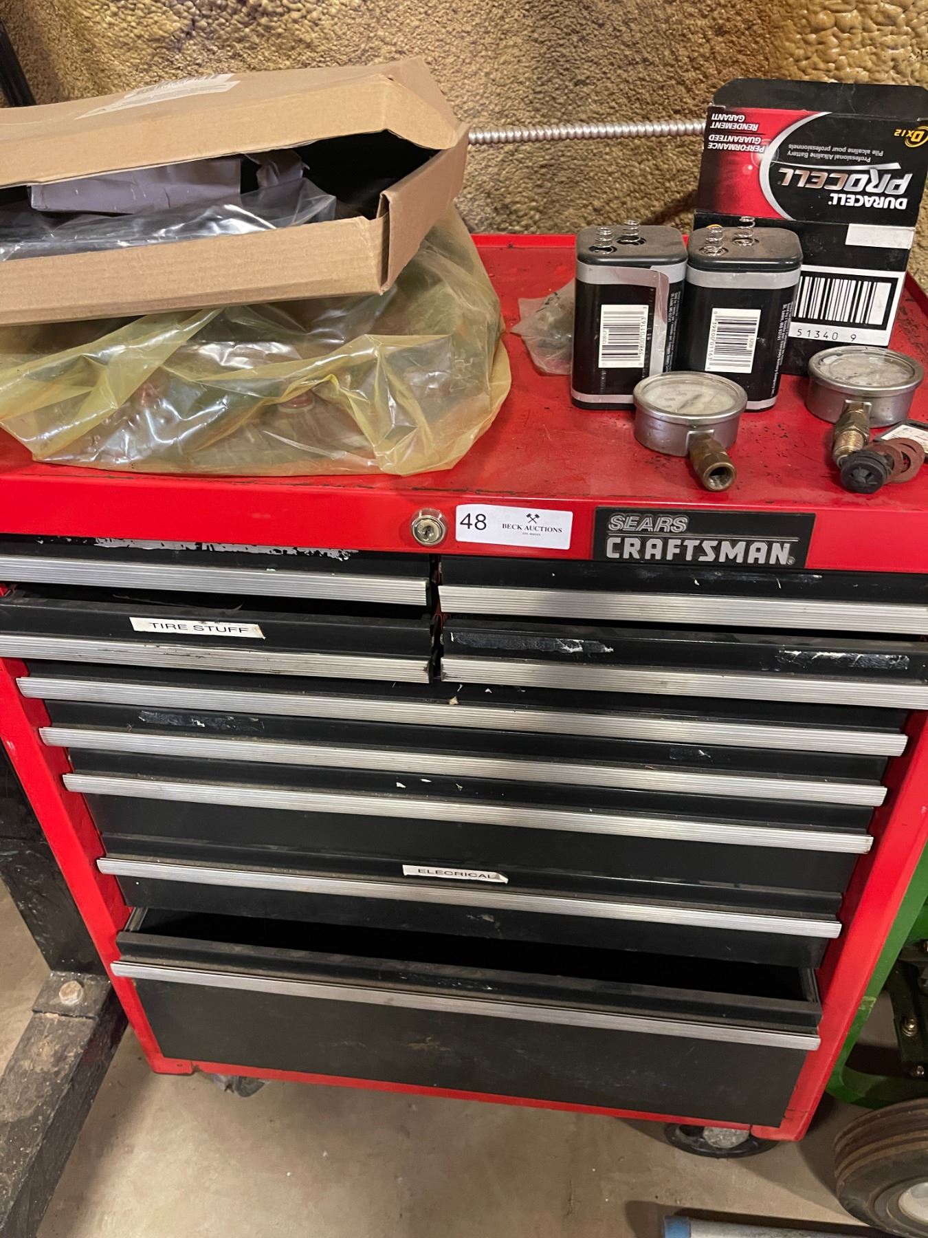 Craftsman Tool Chest Including Contents! Beck Auctions Inc.