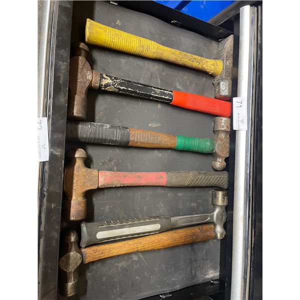 Assortment of Hammers & Pry Bars