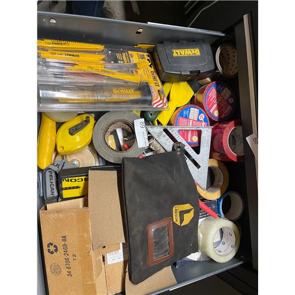 Assortment of Duck Tape, Blades & More!