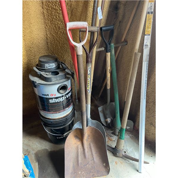 Assortment of Garden Shovels