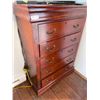 Image 1 : Chest of Drawers Vaneer Finish - 40L x 18W 51H
