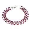 Image 2 : Natural Stunning Rhodolite Garnet Bracelet