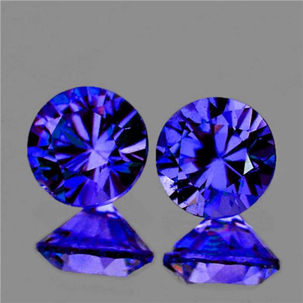 Natural Blue Sapphire Pair [Flawless-VVS]