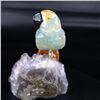 Image 3 : Natural Stone Handcarved Quartz Bird