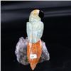 Image 5 : Natural Stone Handcarved Quartz Bird