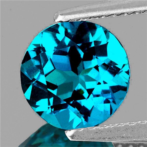 Natural Brazil Paraiba Blue Apatite 7.50 MM (Flawless-VVS)