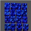 Image 1 : Natural Royal Blue Princess Sapphire 16 Pcs [Flawless-VVS]