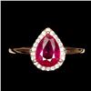 Image 2 : Natural Red Ruby Ring