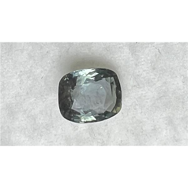 Natural Greyish Green Ceylon Sapphire....2.97 Cts