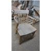 vintage wooden chair