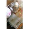 Image 6 : assorted kitchenwares - cups, bowls, bags, egg cooker, etc.