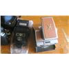 Image 5 : lot of vintage cameras and accessories in bag - pentax and polaroid