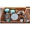 Image 1 : Lot of assorted glass storage/kitchenware etc.