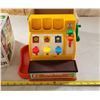 Image 1 : Vintage Fisher-Price "Cash Register" (inside a Questor box)