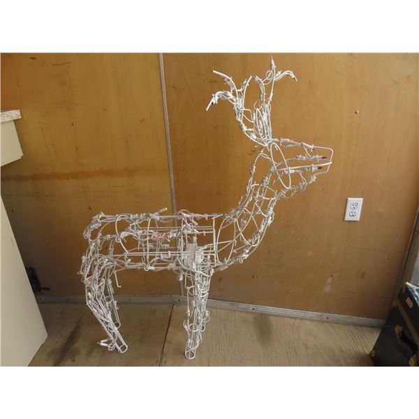 Lighted Reindeer 46.5" tall