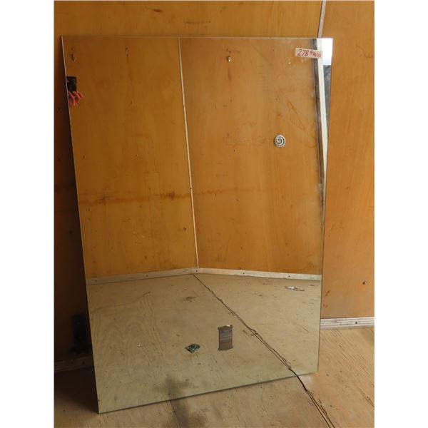 Large wall mirror 48"x 32.75"