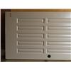 Image 2 : White Wooden door with metal wrapping 78.5"x35.75"
