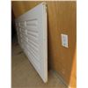 Image 4 : White Wooden door with metal wrapping 78.5"x35.75"