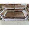 Image 1 : Brown Love Seat - great condition 66"x 36"x 36"