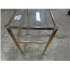 Image 2 : Glass and metal table
