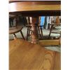 Image 3 : Solid wood table & Chairs with 2 10" leaves & 6 Chairs - Kings & Queens chairs
