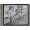 Image 2 : 3 Pencil drawn kids pictures/prints framed - Bernie Brown