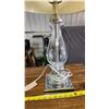 Image 2 : 2 Matching clear glass lamps