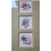 Image 2 : Seashell art prints, framed - 8"x15"