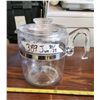 Image 1 : Pyrex percolator glass coffee pot - 9 cup