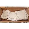 Image 3 : Approx 47pcs of "Crown Empire" fine China dish set - various sized bowls, and plates
