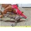 Image 3 : Lot of 4 Large Dinosaur toys