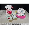 Image 1 : You're special' teddy & Vintage Micket babies baby cap & sandals