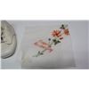 Image 4 : vintage baby shoes, booties and embroidered handkerchief