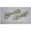 Image 1 : white electrical cords