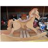 Image 1 : Wooden rocking horse
