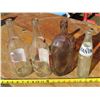 Image 2 : 3 Glass Pop-Shop & Fanta bottles & 1 Glass liquor bottle