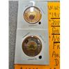 Image 2 : WW1 & WW2 toonies - Color 'Armistice' & 'D-Day' new from roll