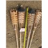 Image 2 : 4 Tiki torches - (2 Cannisters)