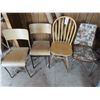 Image 1 : 4 assorted chairs