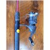 Image 1 : Telescopic 4'6" fishing rod, with manido stratus 801 spinning reel - lake ready, VG condition