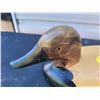 Image 2 : 15" wooden duck decoy - glass eyes, nice paint