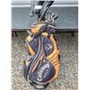 Image 2 : Calawy golf bag with older set of clubs