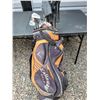 Image 3 : Calawy golf bag with older set of clubs