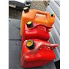 Image 2 : 5 Gal gas can & 2 2 Gallon Gas cans - plastic