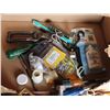 Image 2 : Box of assorted parts and tools