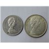 Image 2 : Silver 1965 Canada 50 cent coin & 1974 Canada 50 cent coin