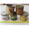 Image 1 : 5 tobacco tins