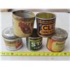 Image 2 : 5 tobacco tins