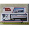 Image 2 : Huskey oil Heavy Hauler Semi model + Husky Keith’s bulk sales metal clipboard