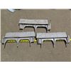 Image 2 : 3 Bags of landscaping – plastic interlocking blocks 12”x1.5” – 50 blocks total
